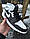 Кросівки високі Nike Air Jordan 1 (сірий сухуш), фото 3