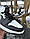 Кросівки високі Nike Air Jordan 1 (сірий сухуш), фото 7