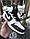 Кросівки високі Nike Air Jordan 1 (white/black), фото 8