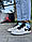 Кросівки Nike Air Jordan 1 (білі з бежевим і блакитним), фото 8