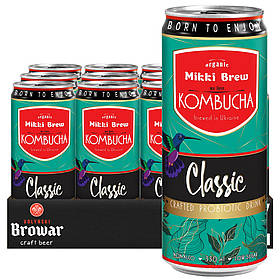Mikki Brew Classic Комбуча Класична 330ml , 330мл