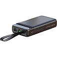 УМБ XO PR156 30000 mAh USB-C 3xUSB-A Black (PR156.black), фото 3