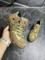 Тактичні демісезонні кросівки піксель/койот