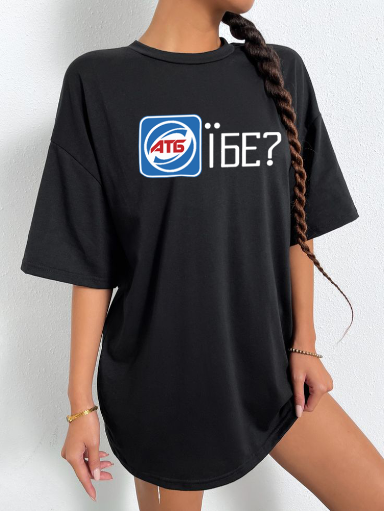 Чорна жіноча футболка.61-065, фото 1