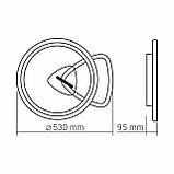 LED світильник VIDEX DECORA 52W VL-CLD-993-BSL, фото 4