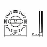 LED люстра VIDEX DECORA 52W VL-CLD-996-CF, фото 4