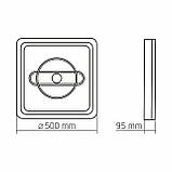 LED люстра VIDEX DECORA 56W VL-CLD-995-CF, фото 4
