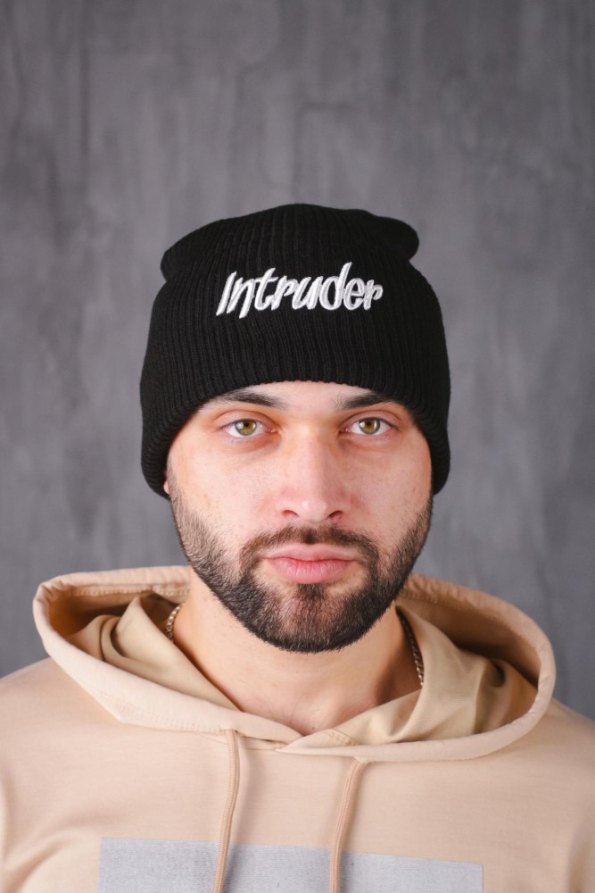 Шапка "Intruder" чорна big logo, фото 1