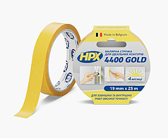 HPX 4400 GOLD  — малярська стрічка для зовнішнього застосування та чітких контурів 25