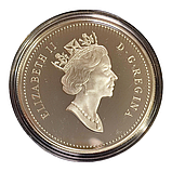 Канада 1 долар, 2000 Тисячоліття (Міленіум), фото 2