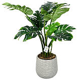 Штучна рослина Monstera 110cm в кашпо (TW-0486-1), фото 2