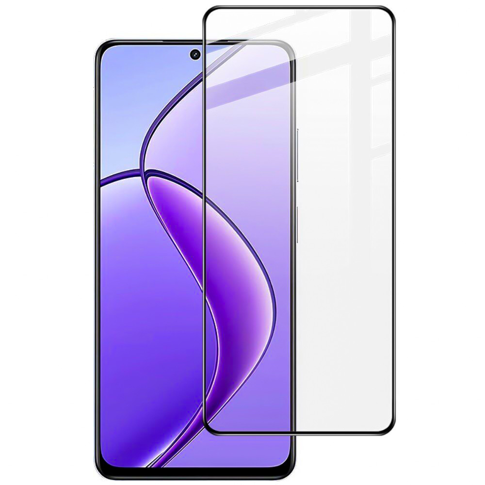 Загартоване захисне скло Full Screen Tempered Glass для Realme 12 5G / 12X, Black, фото 1