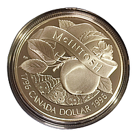 Канада 1 долар, 1996 Яблука Мекінтош