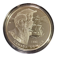 Канада 1 долар, 1995 325 років Компанії Гудзонової затоки
