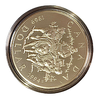 Канада 1 долар, 1994 25 років останньому патрулю на собачих упряжках