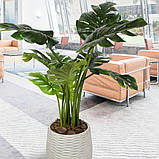 Штучна рослина Monstera 110cm в кашпо (TW-0486-1), фото 7