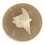 Німеччина 10 марок, 1994 50-та річниця - Замах на Адольфа Гітлера, фото 3