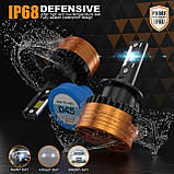 Лампи автомобільні LED D4S-D30 110 W 12000 Lm 3570-chip DC12V 6000 K IP68 +200%, фото 2