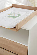 Комод Пеленатор Como 6 дерево бук/ ДСП білий TM Mobler, фото 2