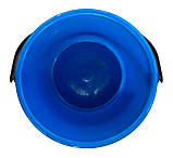 Відро пластикове 5 літрів харчове 1-й сорт синє Ø 23.5 см h=19.5 см (Горизонт), фото 2