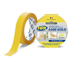 HPX 4400 GOLD  — малярська стрічка для зовнішнього застосування та чітких контурів 24