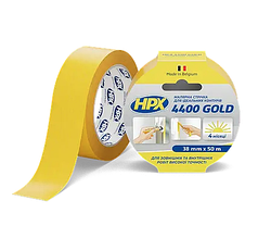 HPX 4400 GOLD  — малярська стрічка для зовнішнього застосування та чітких контурів 36