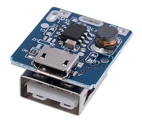 USB DC-DC 3.7-5В захист Підвищує модуль стабілізатор, фото 3