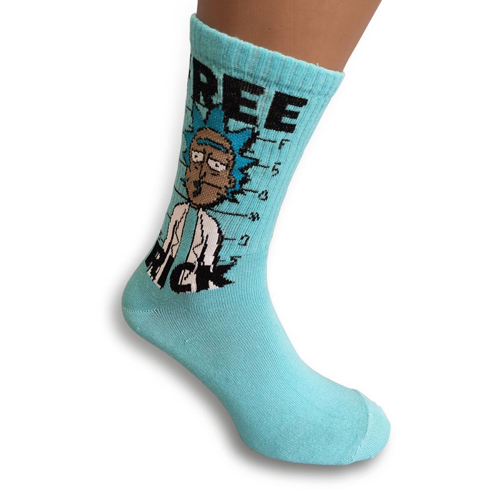 Шкарпетки Рік та Морті Free Rick р.36-40