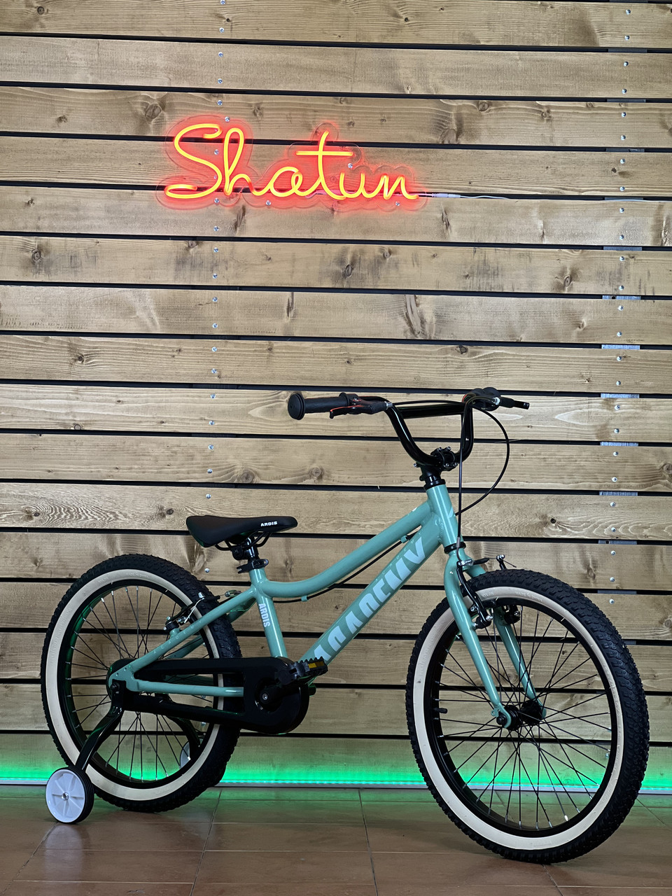 Дитячий велосипед 20" Ardis Academy м'ятний на зріст 110-125 см