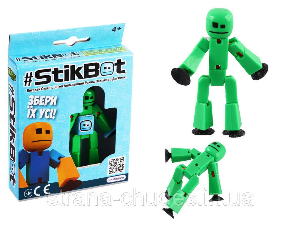 Фігурка для анімаційної творчості STIKBOT (зелений)