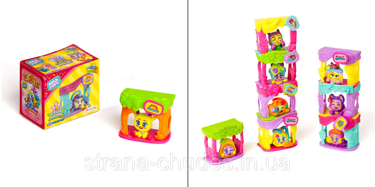 Фігурка MOJI POPS серії "Party" – МІНІБУДИНОЧОК (в асорт., у дислп.), фото 1