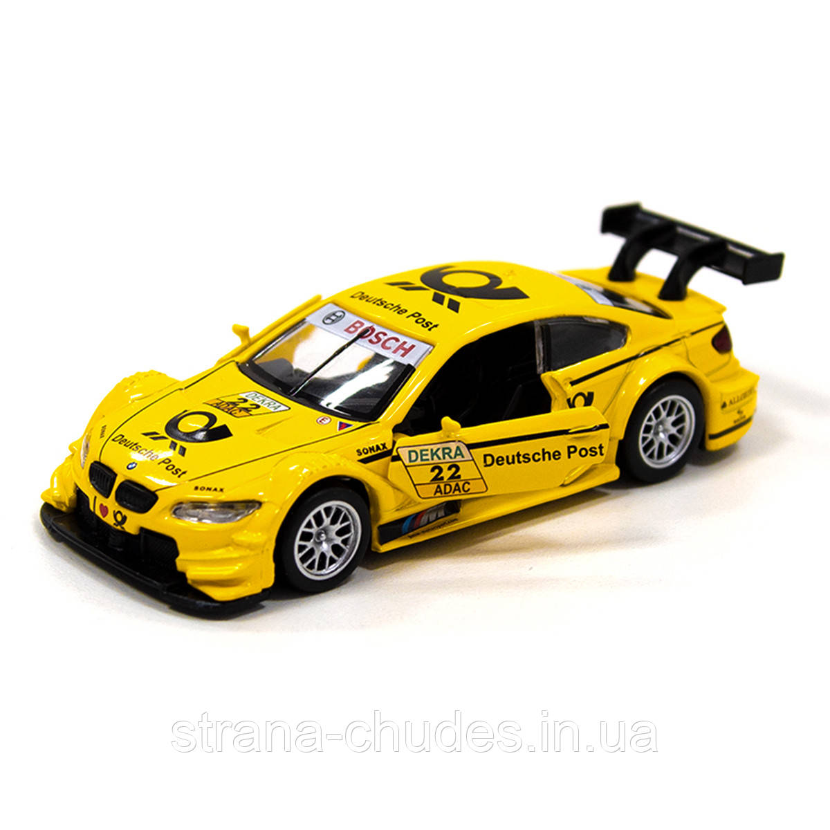 Автомодель - BMW M3 DTM (жовтий), фото 1