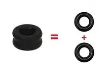 Ущільнювальна прокладка 8.5 x 4.5 x 2 мм для кавомашин Delonghi J6/55 O-RING (5313228791) Оригінал, фото 5