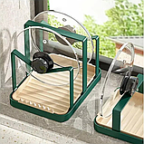 Підставка для зберігання кришок з нержавіючої сталі, зелена, фото 2