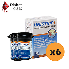 Тест смужки Gen Ultimate (аналог One Touch Ultra) 300 шт. в 6 флаконах по 50 шт в упаковці