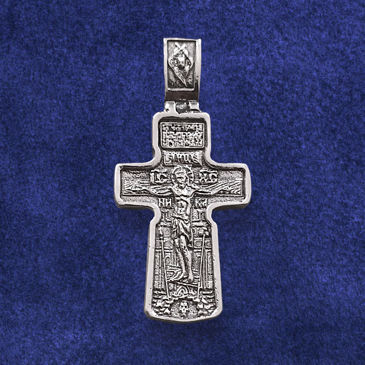 Хрестик срібний чорнений 6.09 г