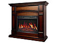 Камінокомплект ArtiFlame Manchester AF23S махагон коричневий антик з обігрівом і звуком горіння вогню, фото 3