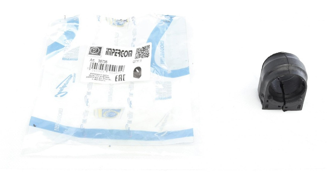 Втулка стабілізатора заднього Renault Master 2.3dCi RWD 10- спарка 28.8mm 38736