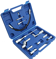 Набір змінних адаптерів для мастильного шприца 12 од. SATRA S-GR12AK