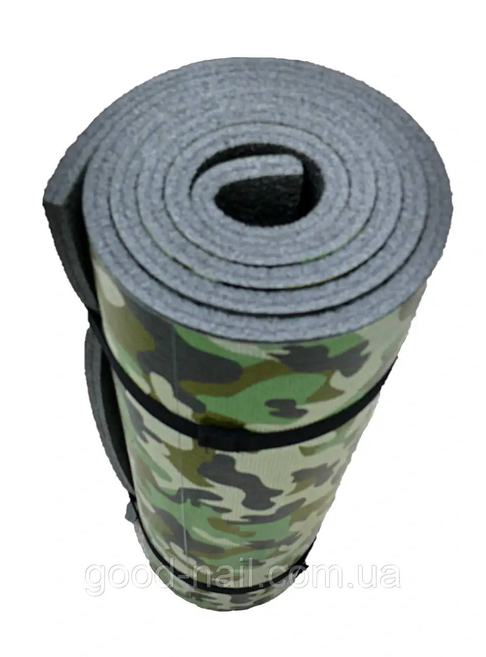 Килимок туристичний хакі 10х60х1800мм, фото 1