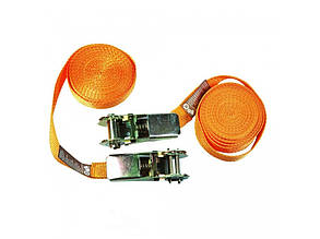 Ремінь 5 м x 25 мм 10 мм із металевою пряжкою та тріскачкою HORUSDY