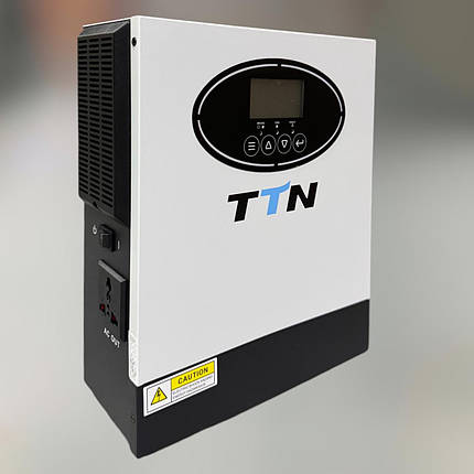 Гібридний інвертор TTN GAS 1.0KW / 12V, чиста синусоїда, MPPT, сонячний інвертор, Off Grid, фото 1
