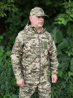 Тактична штурмова літня куртка Піксель | Літня вітровка Піксель