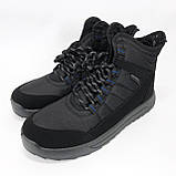 Зимові черевики чоловічі, Чоловіче термо взуття, Теплі демісезонні кеди, Кросівки єврозима RB-67, фото 8