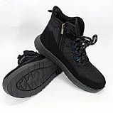 Зимові черевики чоловічі, Чоловіче термо взуття, Теплі демісезонні кеди, Кросівки єврозима RB-67, фото 9