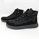 Черевики кросівки хутро 44р 28, 5см, Чоловічі напівчеревики, Чоловіче термо взуття RQ-98, фото 4