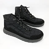 Черевики кросівки хутро 44р 28, 5см, Чоловічі напівчеревики, Чоловіче термо взуття RQ-98, фото 6
