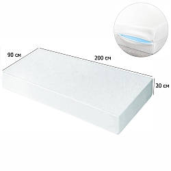 Матрац пружинний Laguna 90х200 см ортопедичний п'ятишаровий з чохлом