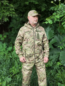 Тактична штурмова літня куртка Мультикам | Літня вітровка Мультикам