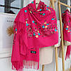 Кашеміровий шарф "Магія природи" рожевий 134007, фото 2